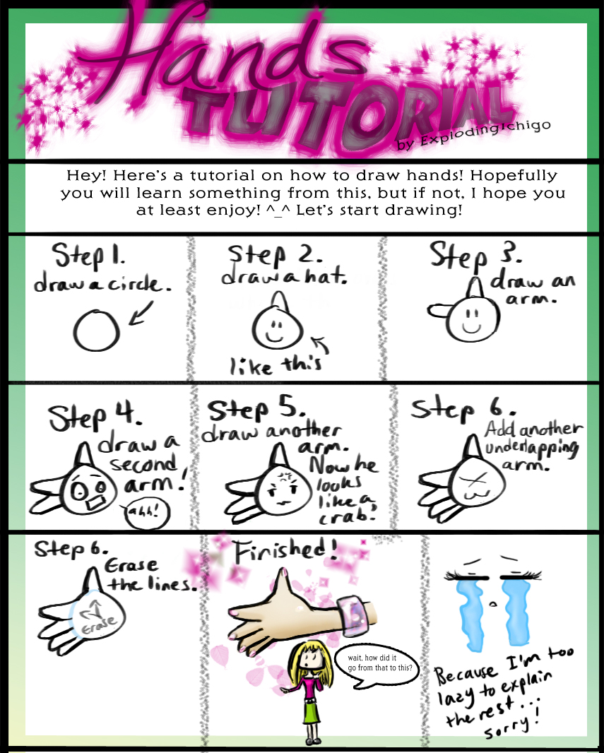Chibi Hand Tutorial by ExplodingIchigo on DeviantArt