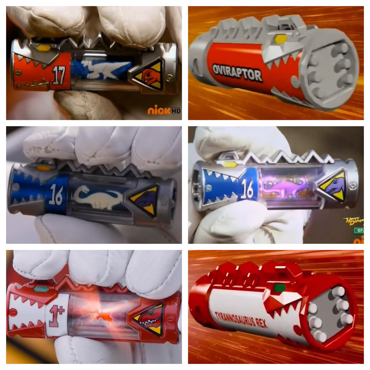 Power Rangers Dino Charge - Dino Chargers by LupusWatson on DeviantArt