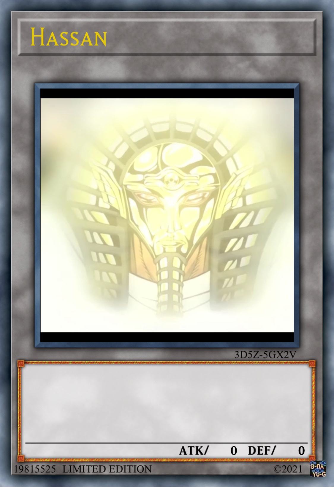 hasan yugioh card Palladium Oracle Hasan