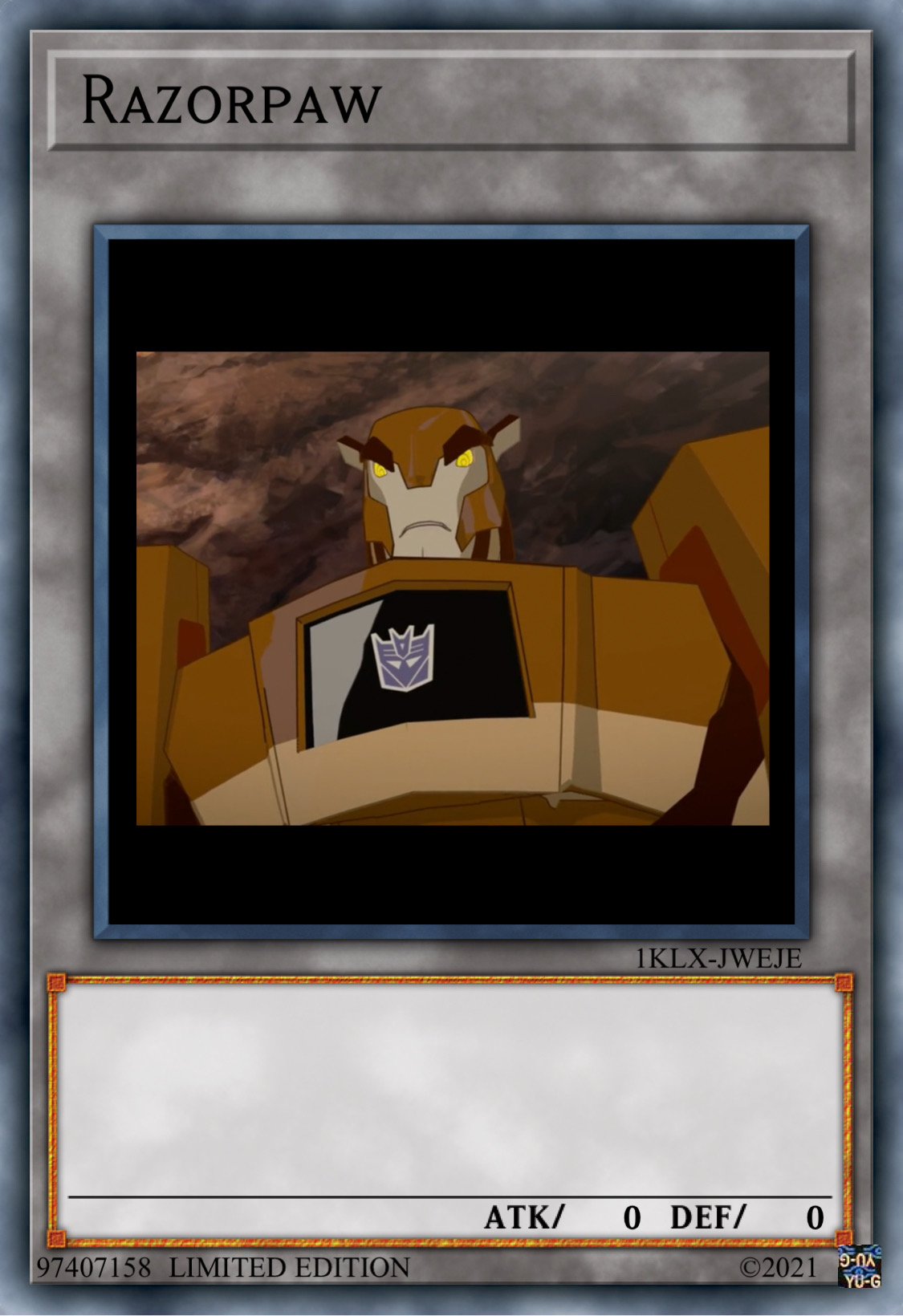 Transformers RiD - Razorpaw by LupusWatson on DeviantArt