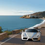 Ferrari sulla spiaggia