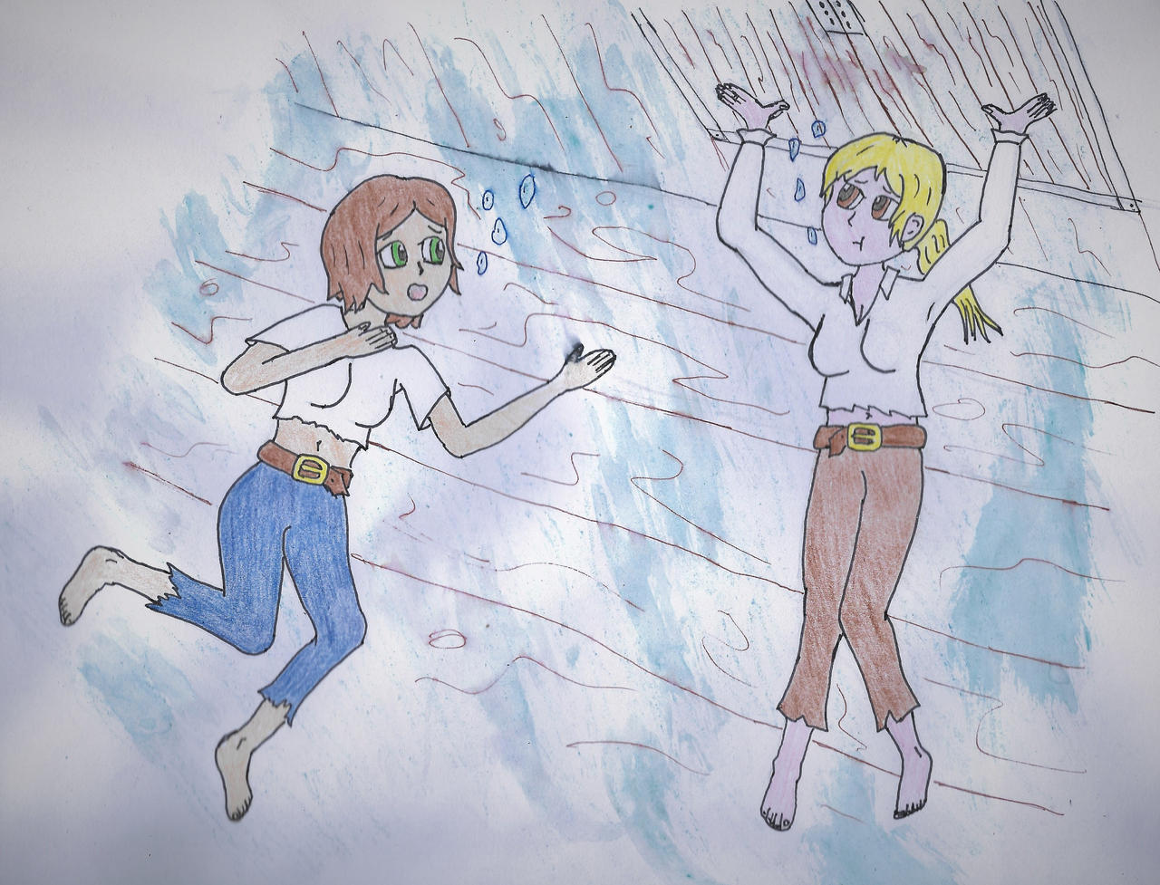 Synchronized Sinking Deviantart Trapped in a sinking ship by LusDelmare on DeviantArt