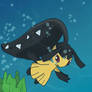 Mawile Underwater Swimming 