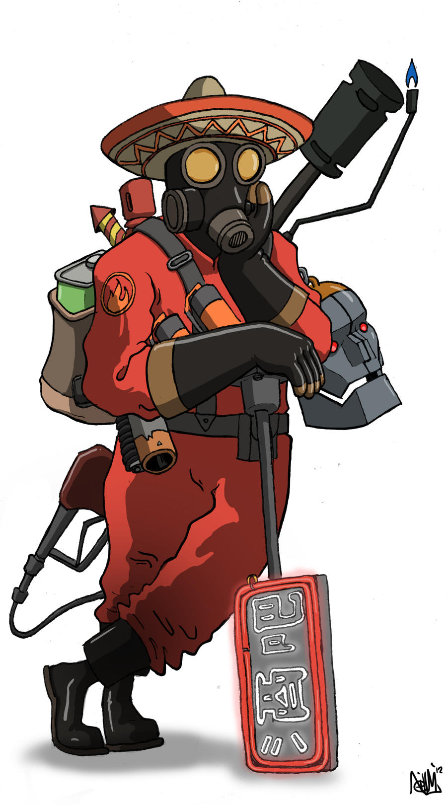 Pyro Loadout by NHMorrissey on DeviantArt
