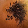 Aquarelle - Loup