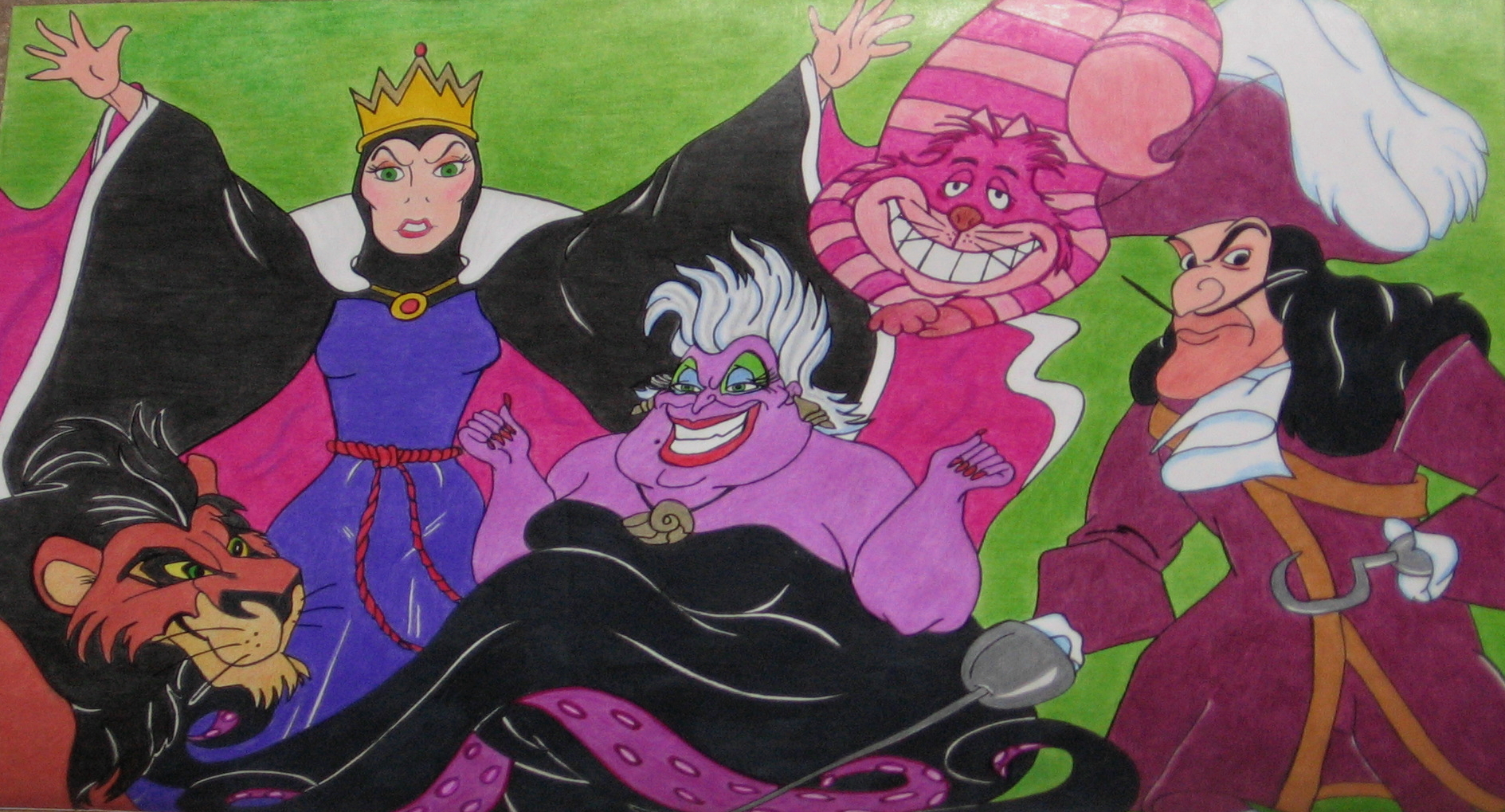 Disney Villains II By Goldenbeargallery On DeviantArt disney-villains-ii-by-goldenbeargallery-on-deviantart