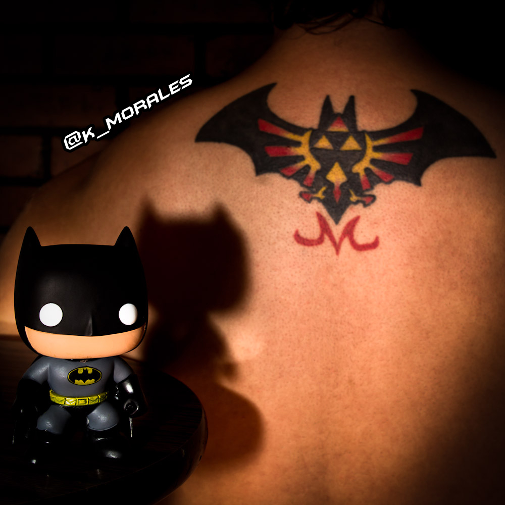 Funko Batman Zelda tattoo