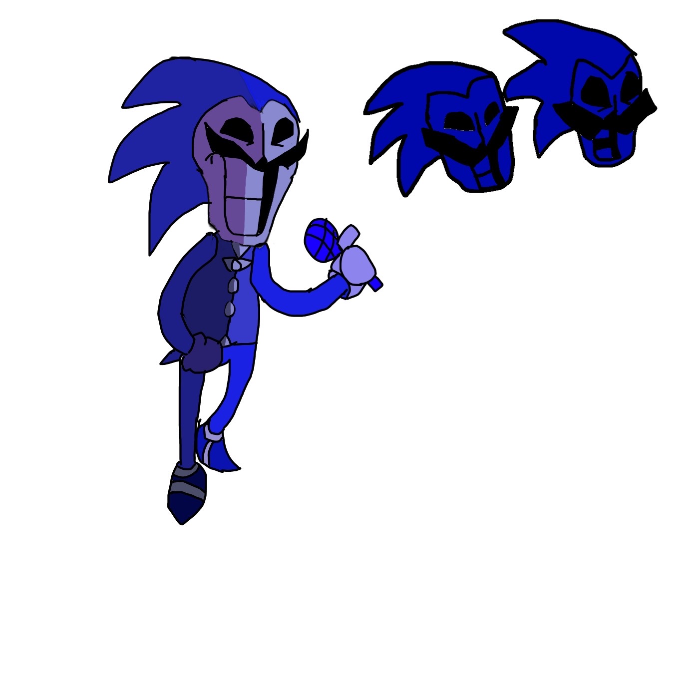 Sonic Exe Vs Majin Sonic by richsquid1996 on DeviantArt