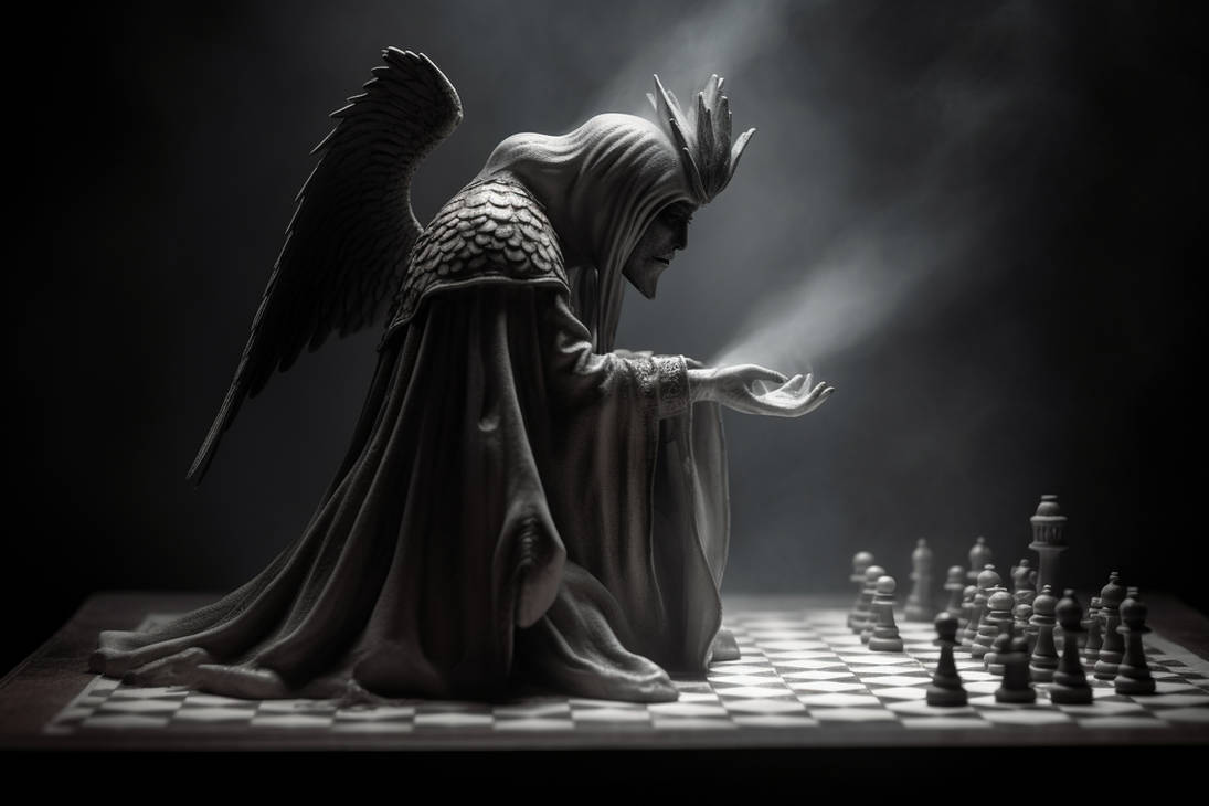 The Immortal Game: Death's Divine Chess Challenge by binatof on DeviantArt