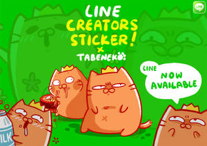 Tabeneko - Line Stickers