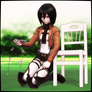 :MMD: Mikasa 02