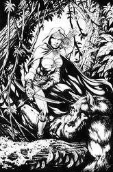 Hunter of Werewolves - INKS - lo res