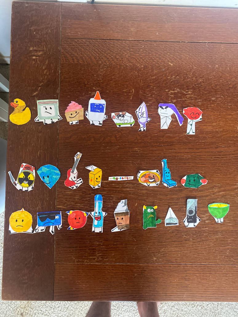 New BFDI Mini/Again/Deluxe Characters by Kbesore1174 on DeviantArt