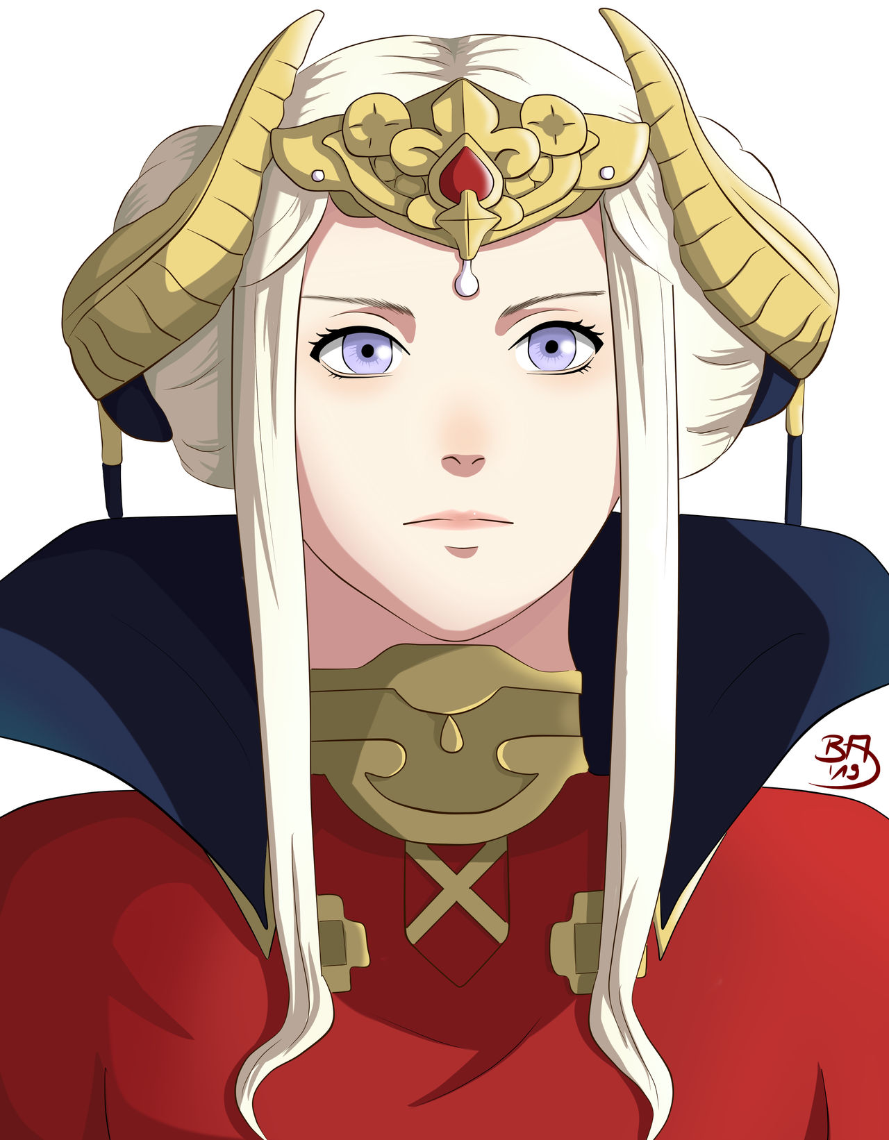 FE3H Edelgard von Hresvelg by BaramArts on DeviantArt