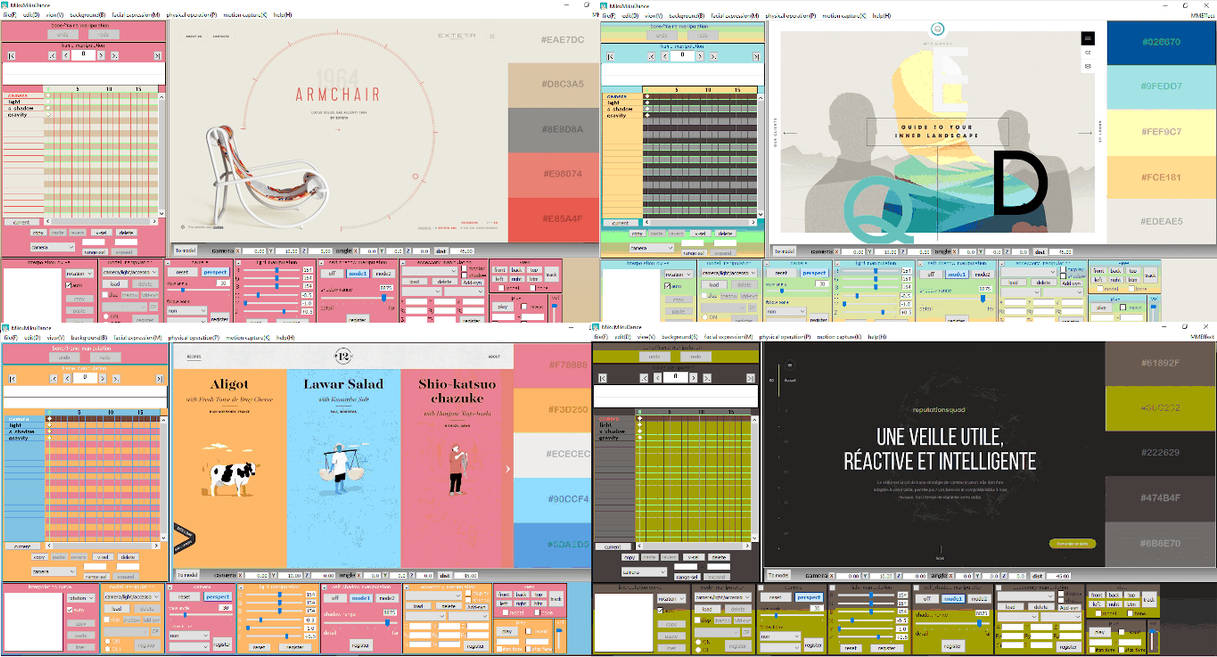 MMD Interface Themes: 4-Pack zip download by ApricotMarshy on DeviantArt