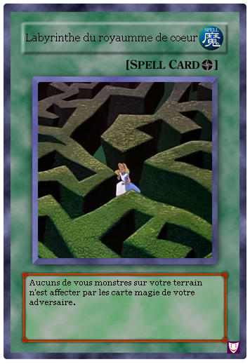 card yu-gi-oh in wonderland 24