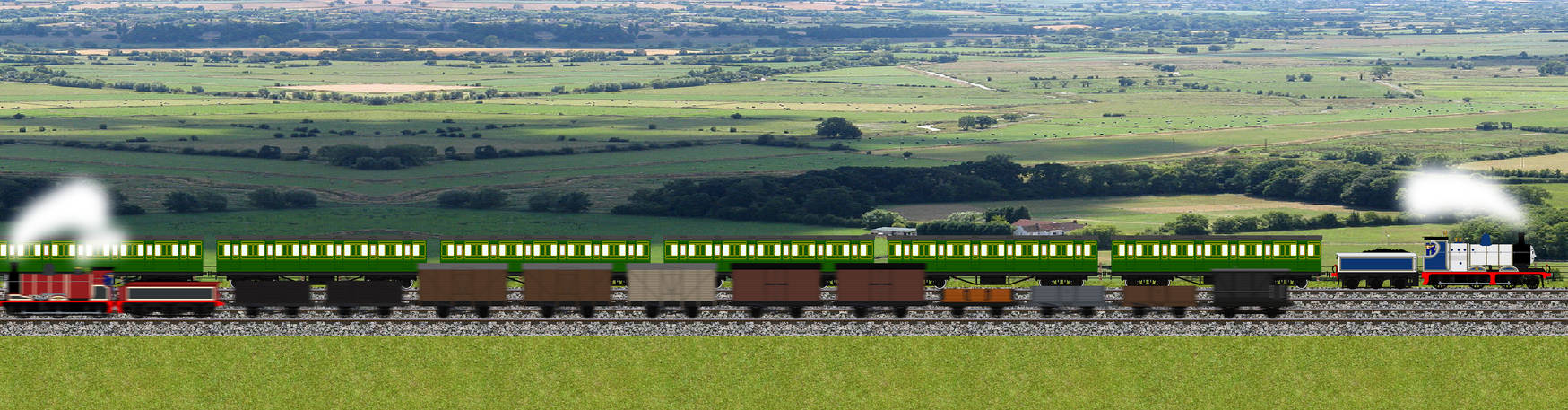 The engine with all the puff in the world by Swiftwin4ds on DeviantArt