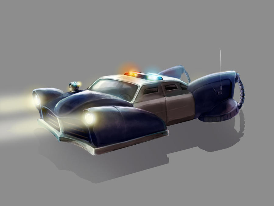 Police Car Concept Art