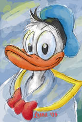 Donald Duck Portrait