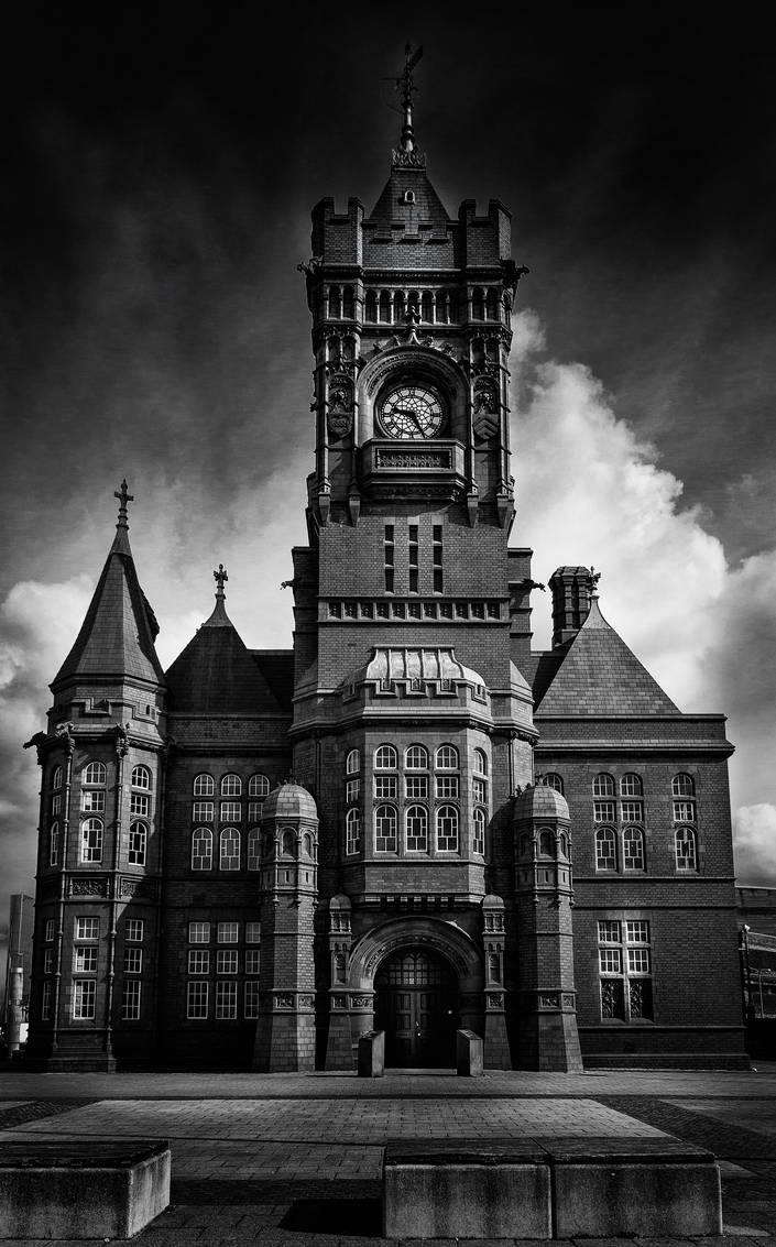 Cardif Town Hall by Wrightam