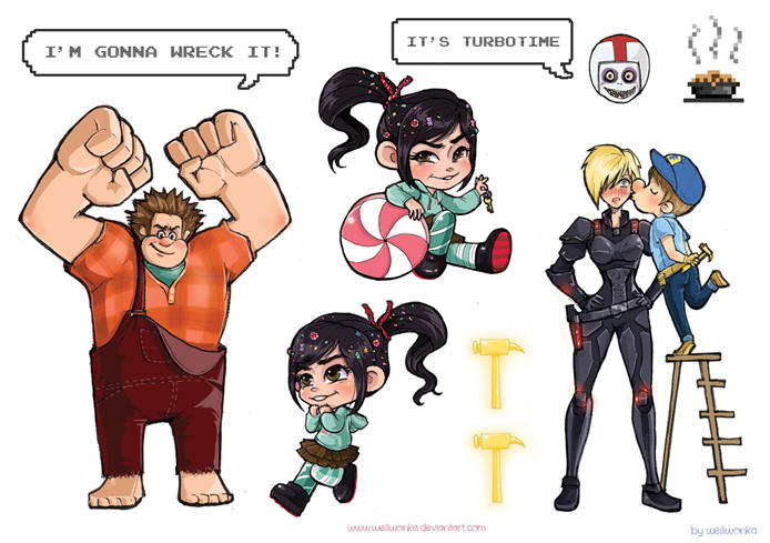 wreck it ralph by weiliwonka on DeviantArt