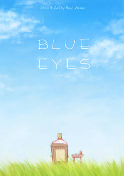 Blue eyes cover