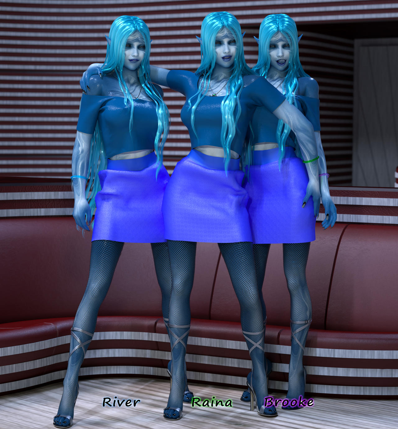The Moore Triplets by Nephanor