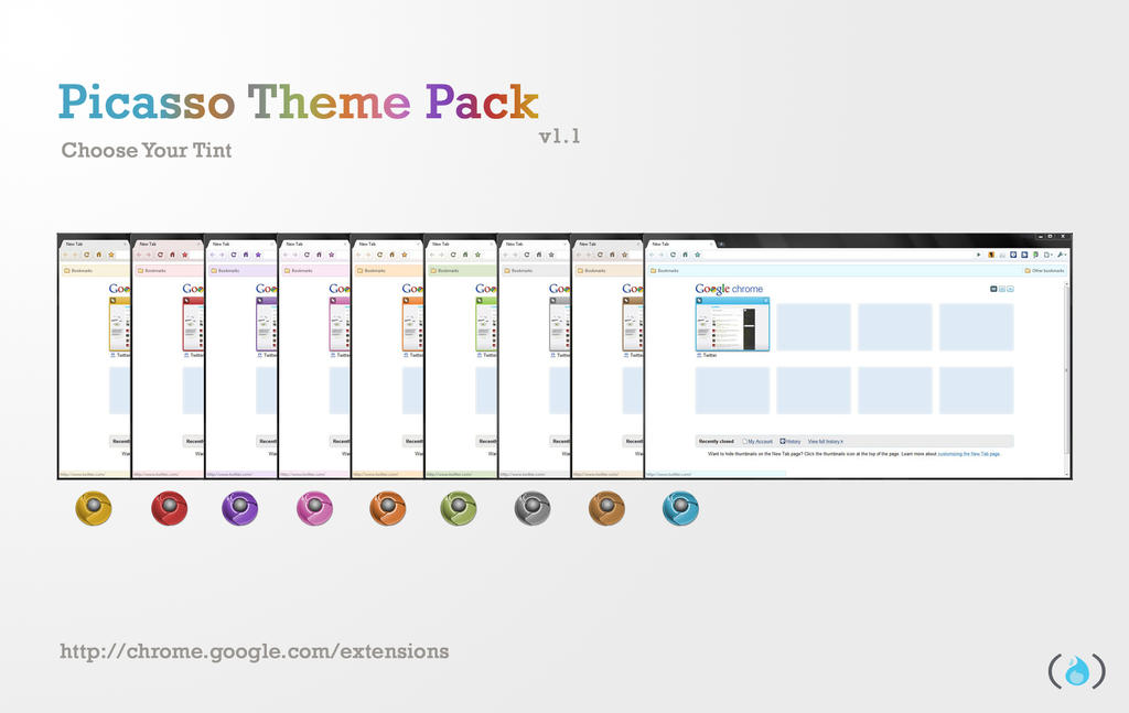 Google Chrome Tint Themes