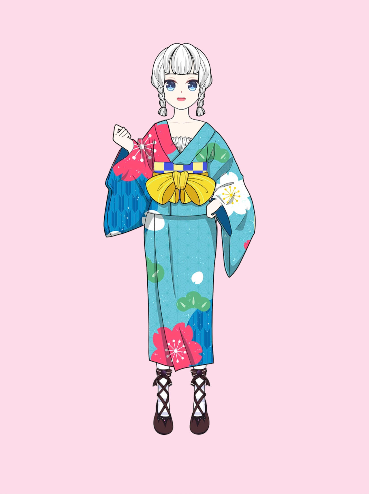 Anime Girl Dress Up Kimono by Quinster1999 on DeviantArt