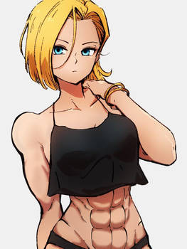 Android 18 muscle edit