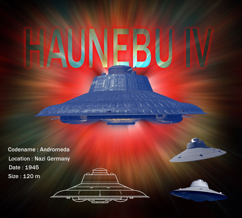 The great Haunebu 4 by Vitaloverdose on DeviantArt