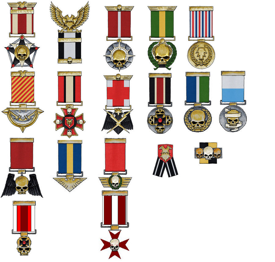Imperial Guard Medals by DefenderHecht on DeviantArt