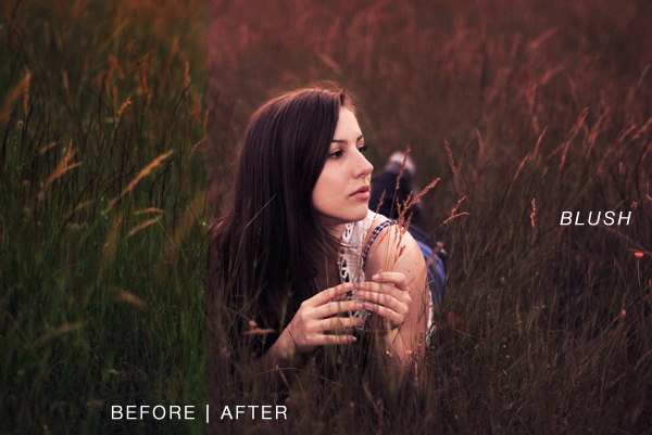 Autumn Blush Photoshop Actions