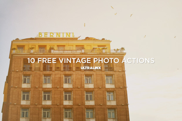 10 Amazing Free Vintage Photography Actions From