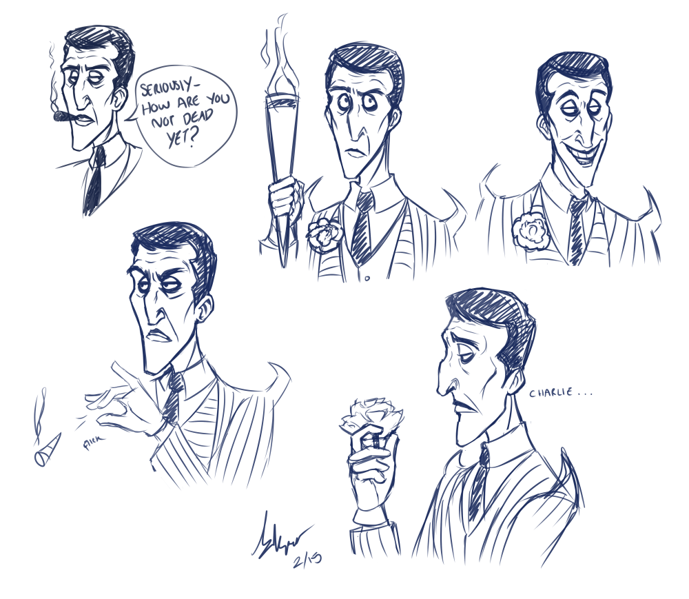 Don't starve - Maxwell sketches