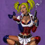 Harley Quinn colored