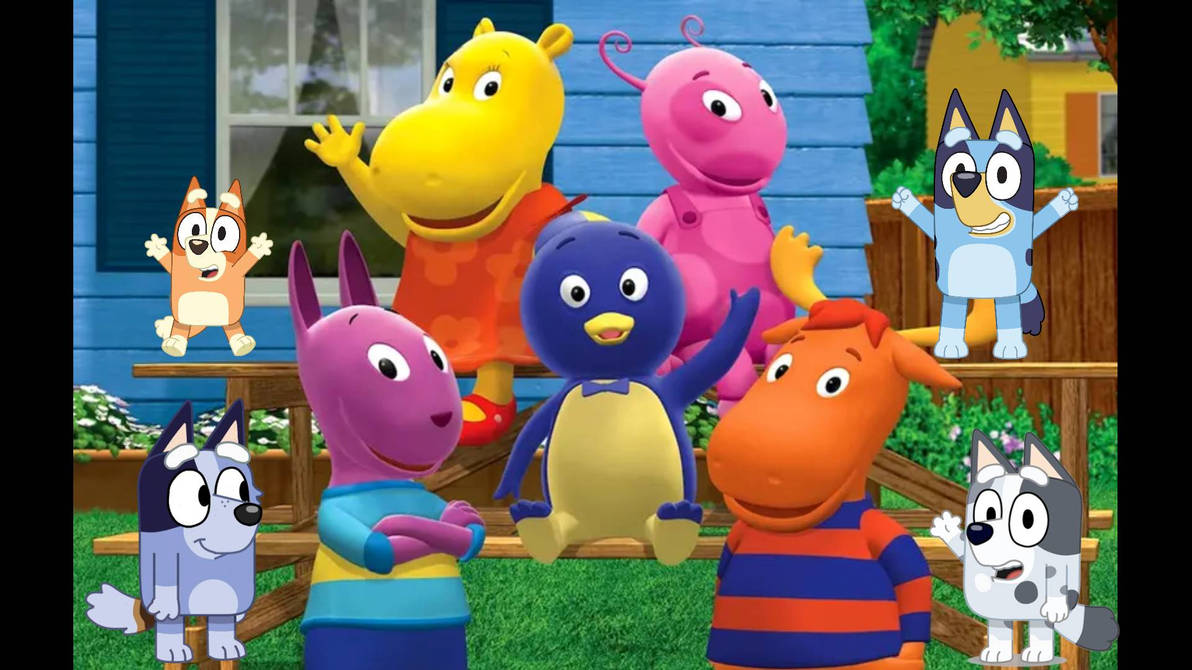 Backyardigans Socks Bluey Bingo Muffin N Socks Meet The Backyardigans by ...