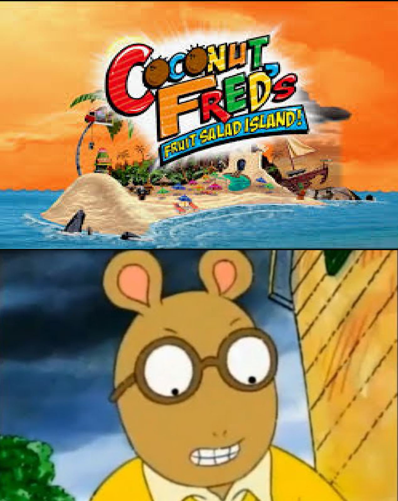 Fred Rws Arthur Deviantart Arthur Hates Coconut Fred's Fruit salad Island by ChristinMarnier2000 ...