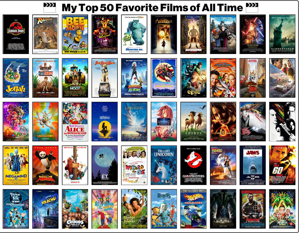Top 5 Films My Top 50 Favorite Films Of All Time Part 2 by ChristinMarnier2000 on ...
