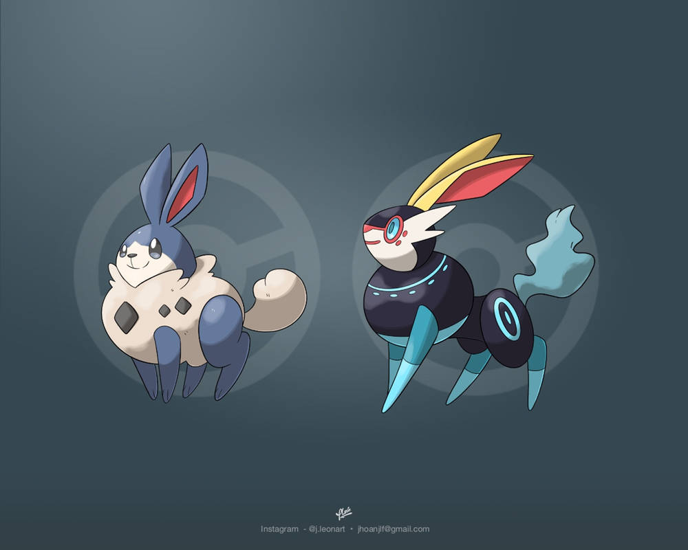 Rock Rabbit Pokemon by soulmaier on DeviantArt