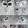 Cosplay-Prop: Skull for Bow - Alice Royal Dress