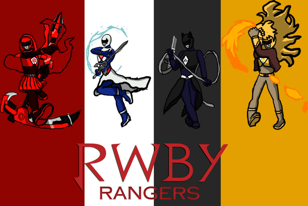 RWBY rangers by briantheponyhog on DeviantArt