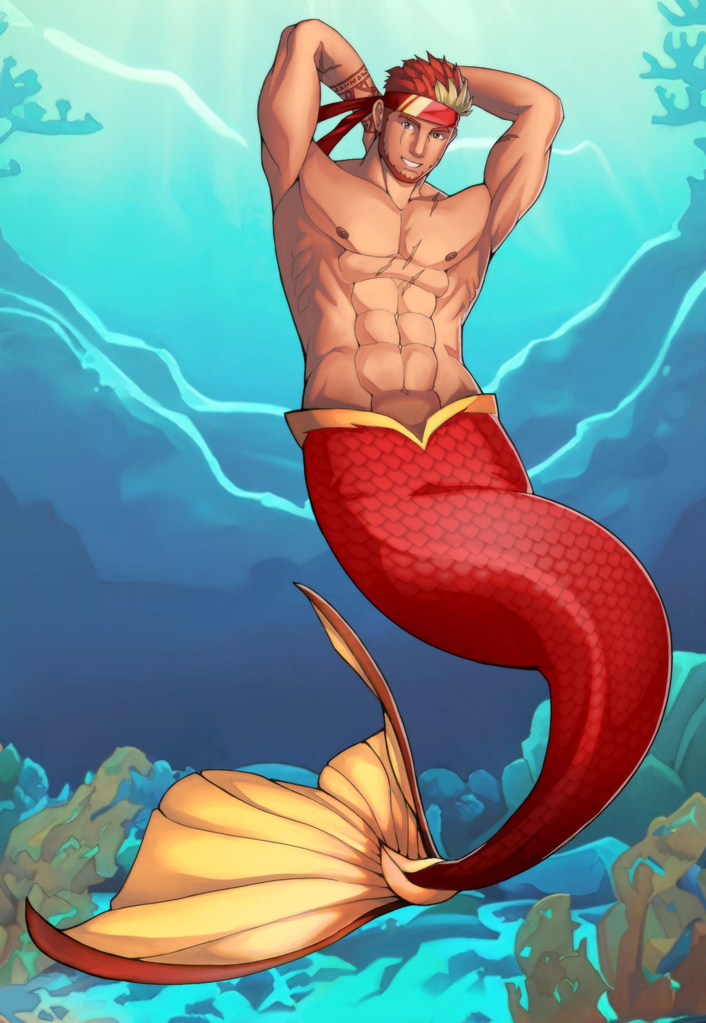 Merman Token usd30 commission - Merman by rizal82 on DeviantArt
