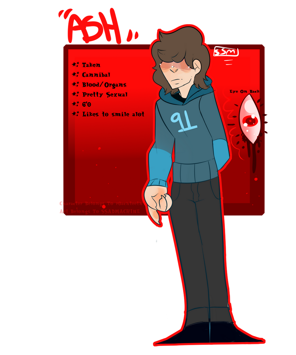 Ash Refrence ASH! Reference Sheet Commission |r0achteeth by PUMPKIZOID on DeviantArt
