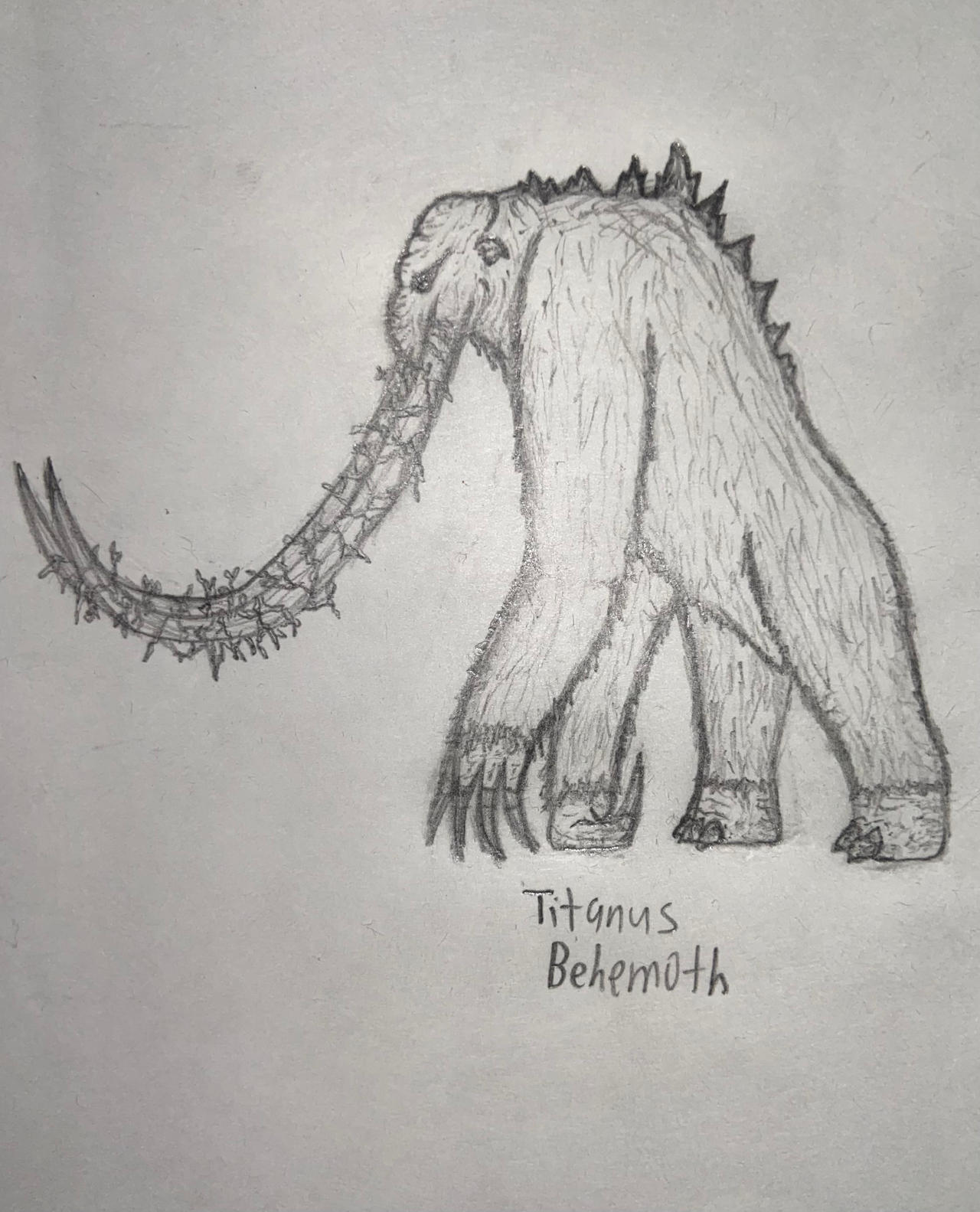 My Drawing of Titanus Behemoth by FossilizerWattpad on DeviantArt
