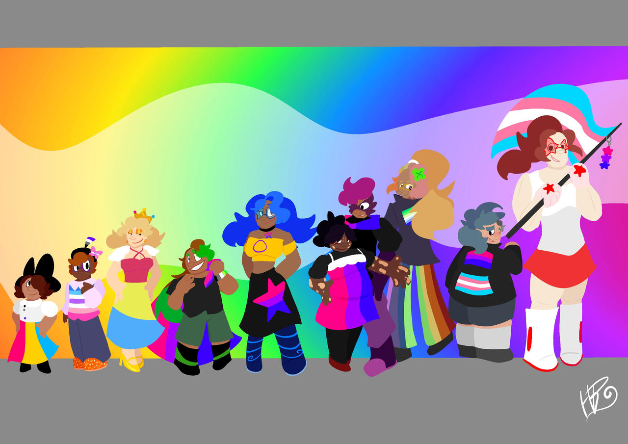 Human Numbers 2 Human Numbers Pride month post by Pawtopia202 on DeviantArt
