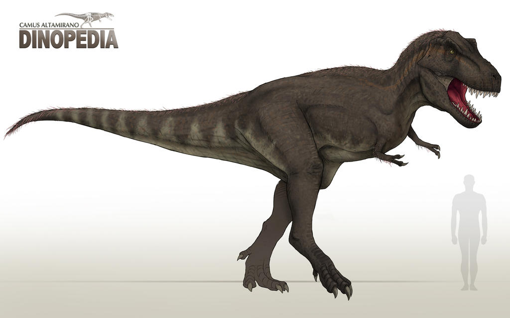 Tyrannosaurus rex by CamusAltamirano