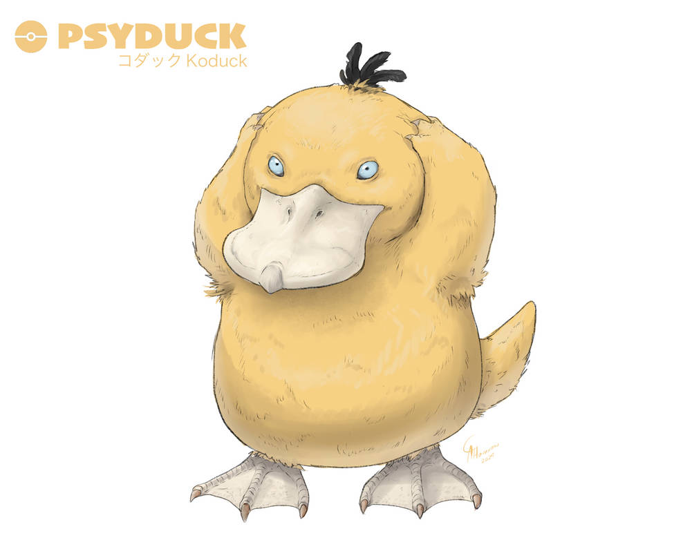 Psyduck by CamusAltamirano on DeviantArt