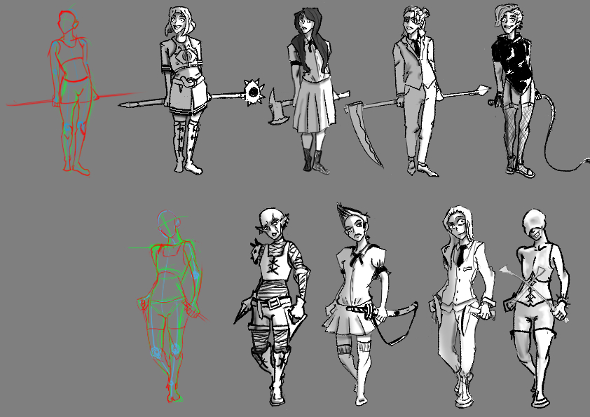 Deviantart Char Deviantart Character Sketches