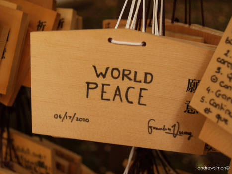 A Wish for World Peace.